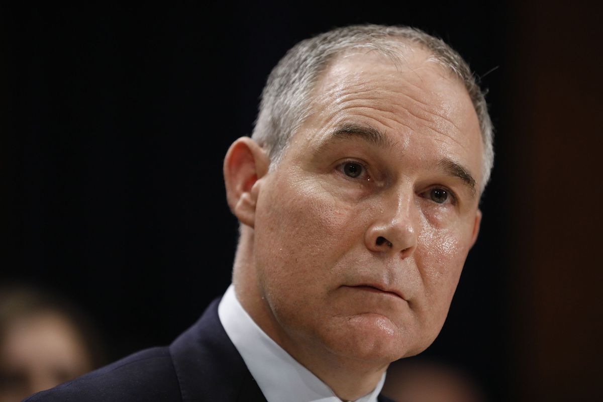 Scott Pruitt, self-professed "leading advocate against the EPA" (and head of the EPA).