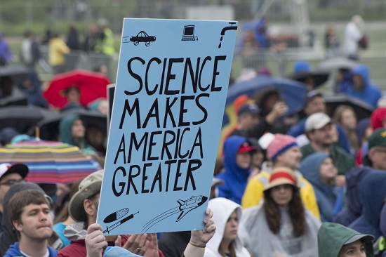 March for Scince Poster