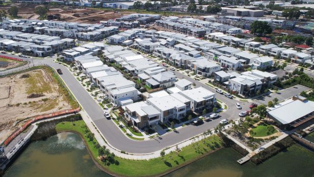 Fairwater is a new geo-thermal cooled mini-suburb near Blacktown.