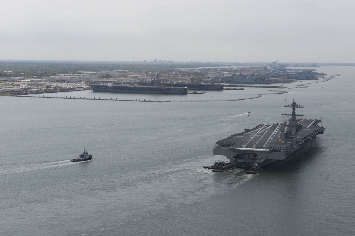 Norfolk Naval Base, the largest in the world, is experiencing flooding from sea level rise.