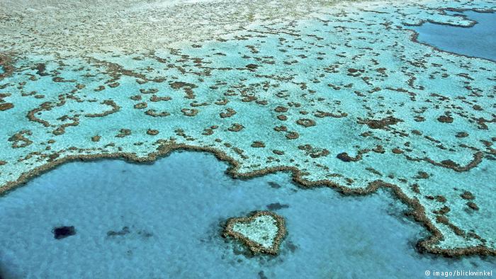 Australien Meeresschutzgebiet Great Barrier Reef Luftaufnahme (imago/blickwinkel)