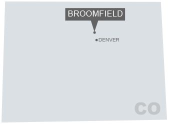 Broomfield locator map. Map credit: Claudine Hellmuth/E&E News