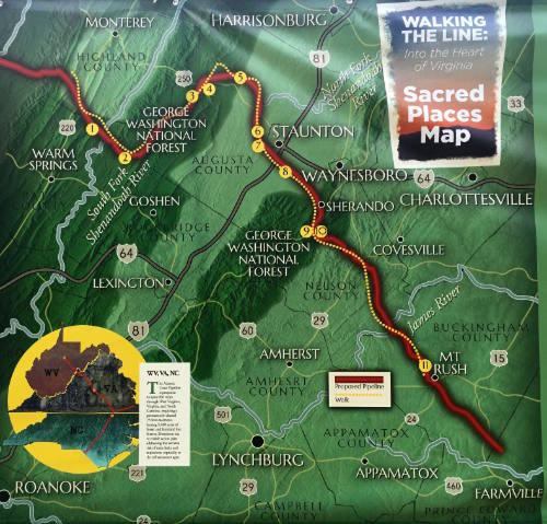7-Sacred Places Map