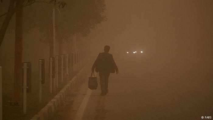 Fine particulates pollute the air in Iran (FARS)