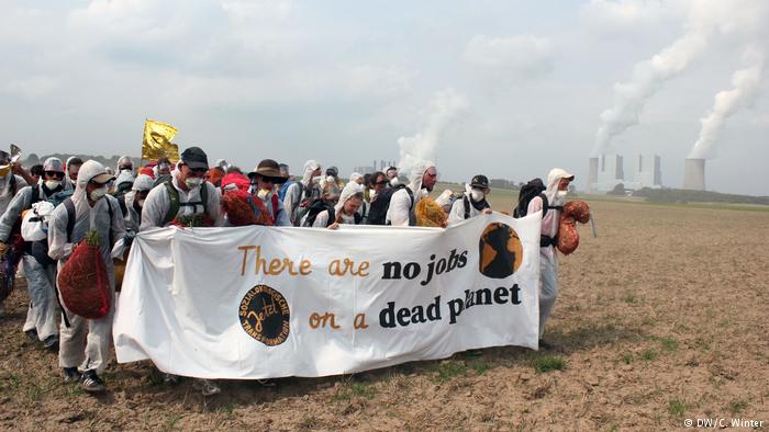 Coal protests Germany (DW/C. Winter)