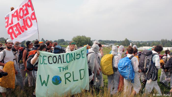Coal protests Germany (DW/C. Winter)