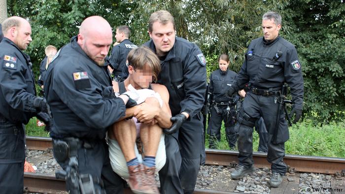 Coal protests Germany (DW/C. Winter)