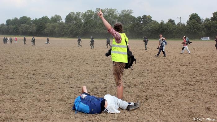 Coal protests Germany (DW/C. Winter)
