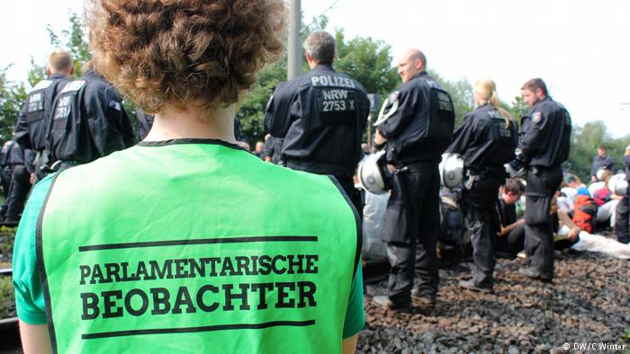 Coal protests Germany (DW/C.Winter)