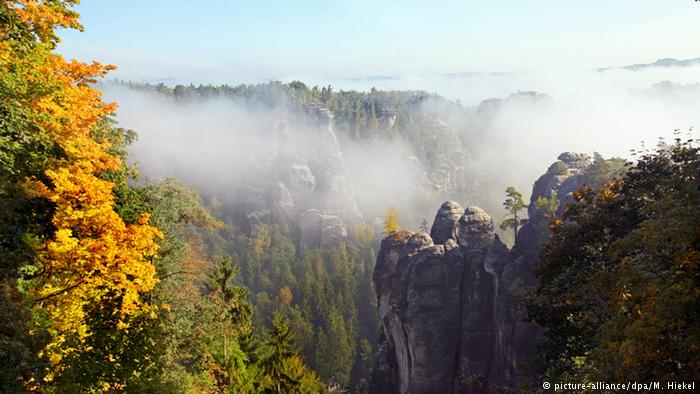 Herbst in Deutschland S&auml;chsische Schweiz