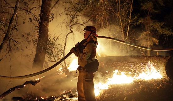 Santa Rosa CA Wildfire 10-14-17