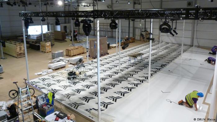 Construction work for COP23 in Bonn (DW/H. Weise)