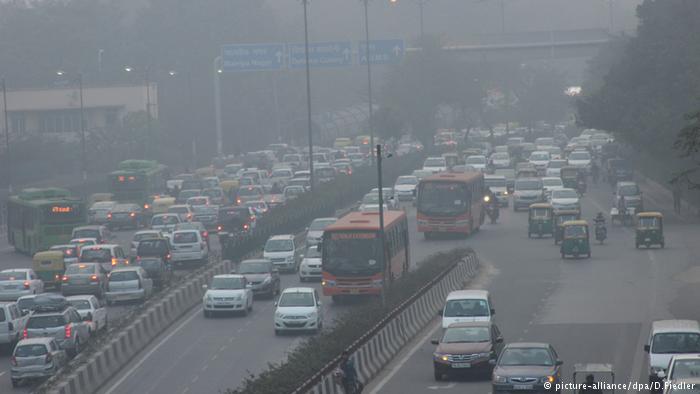  Smog Indien Neu Delhi 
