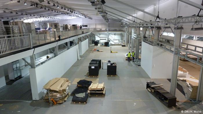 Construction work for COP23 in Bonn (DW/H. Weise)