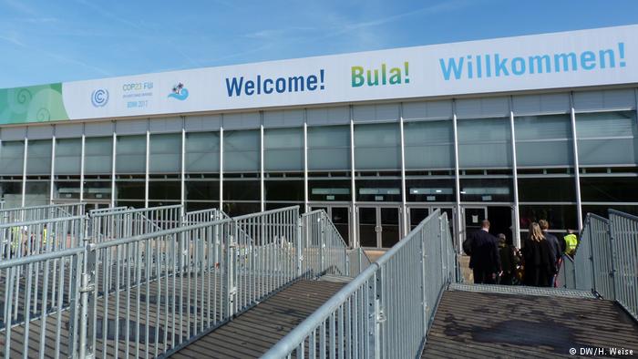 Deutschland Baustelle Klimakonferenz COP23 in Bonn (DW/H. Weise)