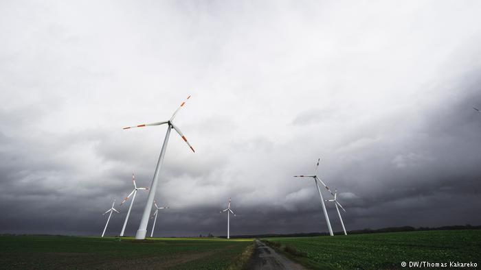 Windr&auml;der bei Berlin (DW/Thomas Kakareko)