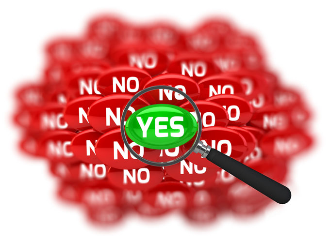 Yes No graphic