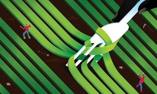 Mass Starvation Graphic: George Monbiot Guardian