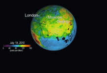 NASA covers wildfires from many sources