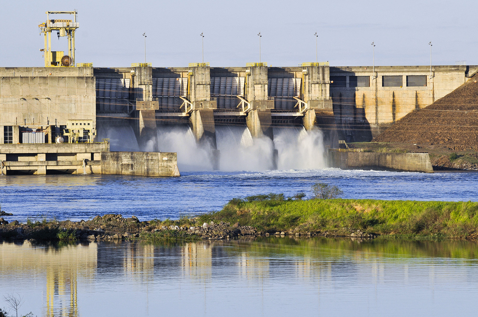 FTMCGD Dam Hydropower Plant New Avanhandava. Image shot 07/2012. Exact date unknown. 