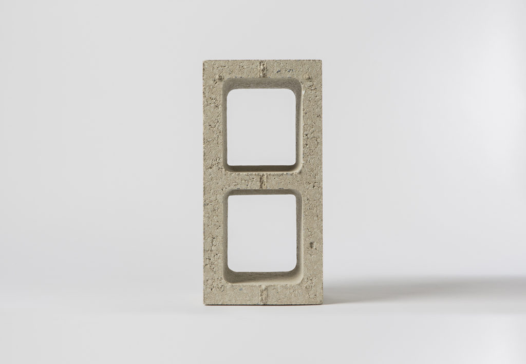 Solidia Concrete&trade; cinder block.
