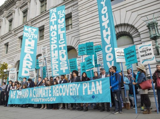 Youth Climate Case Demonstration