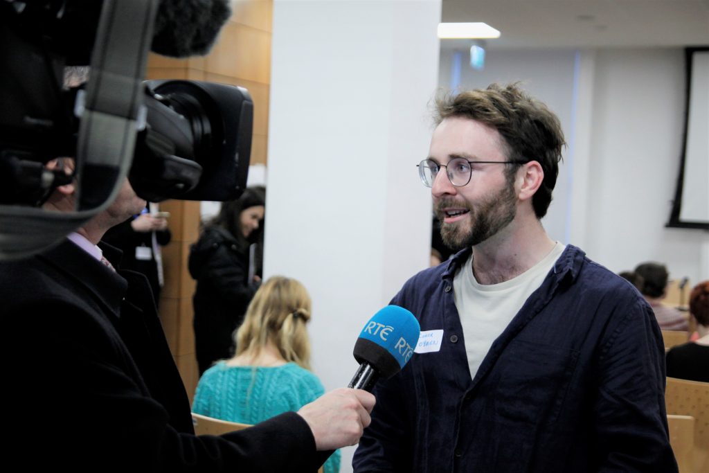 Conor O'Brien of Young Friends of the Earth Photo: Niall Sargent