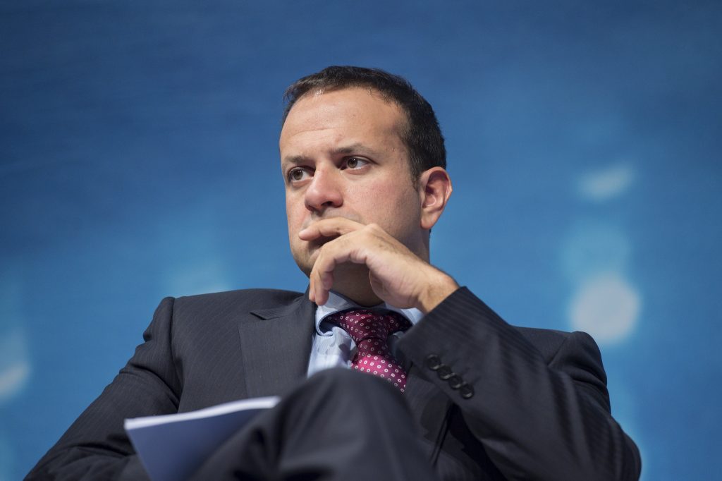 Leo Varadkar at Transport for Growth: Developing Connectivity at the 2012 Summit in Leipzig, Germany on 3 May 2012 Photo: