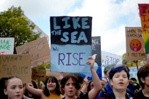 September 2019 Climate strike in Cork Photo: Shamim Malekmian