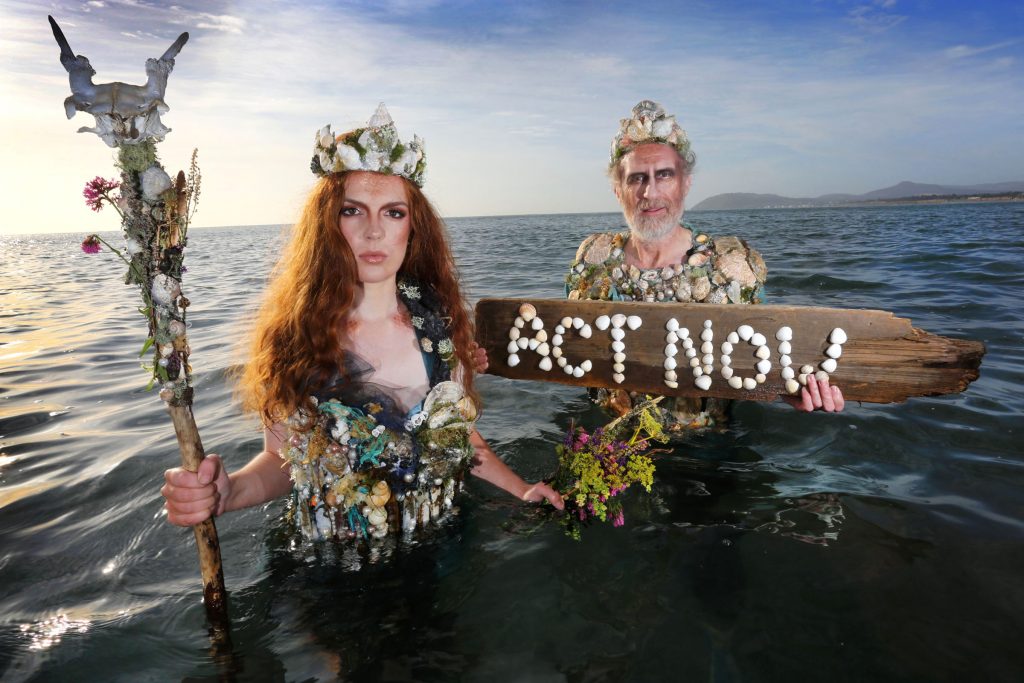 Ceara Carney and Louis Heath of XR Ireland Photo: Gary O'Neill
