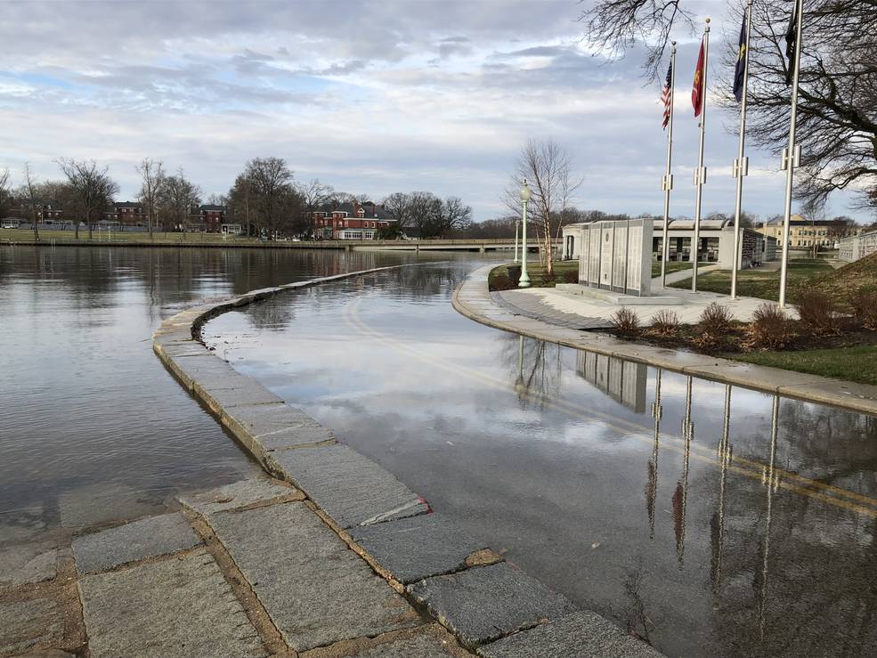 U.S. Naval Academy flooding