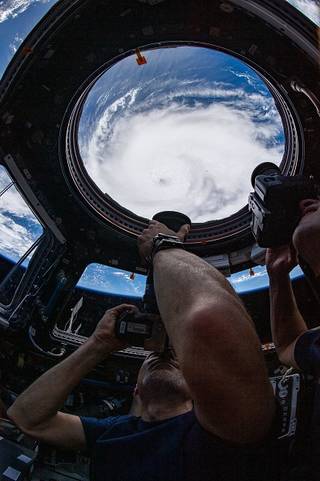 image of astronaut taking pictures