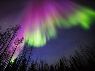colorful aurora