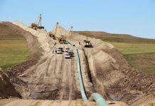 Oil expected in Dakota Access Pipeline this week.