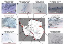 Antarctic surface melt more widespread than thought.