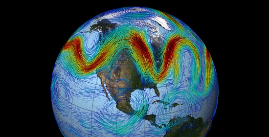 Jet Stream Visualization NASA