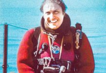 Video, legendary diver recount Cook Inlet dangers when now-leaking gas line was installed.