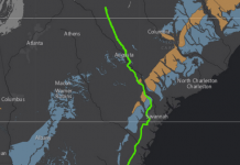 The pipeline fight launched from the right.