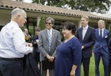 Jerry Brown talks up climate fight, says Trump may come around.