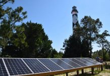 Cape Lookout solar energy goes live.