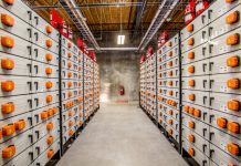 States betting on giant batteries to cut carbon.