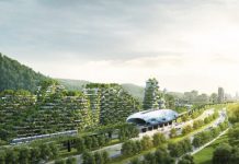 China breaks ground on first “Forest City” that fights air pollution.
