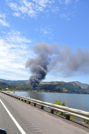 Columbia River, Train Derailment, Mosier Oregon