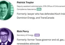 Meet the fossil fuel all-stars Trump has appointed to his administration.