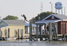 Trump to mayor of sinking island: Don't worry about sea level rise.