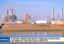 VIDEO: Billionaire Tom Steyer kicks clean coal while it’s down.