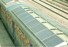 India estrena primer tren con energía solar