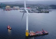 World's first floating wind farm emerges off coast of Scotland