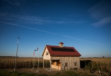 Ranchers fight Keystone XL pipeline by building solar panels in its path.