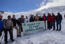 Réchauffement climatique: lUE sonne lalerte depuis un glacier andin